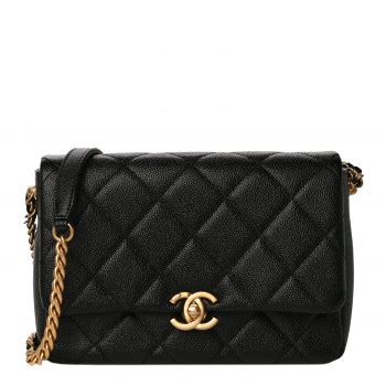 chanel melody flap price|CHANEL Shiny Caviar Quilted Small Ch.